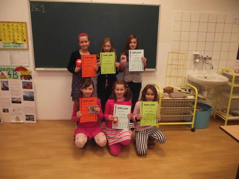 Recitační soutěž- obvodní kolo- březen 2014