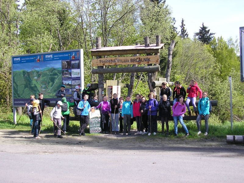 Pohádková stezka- příprava projektu 6. A- 6. 5. 2014