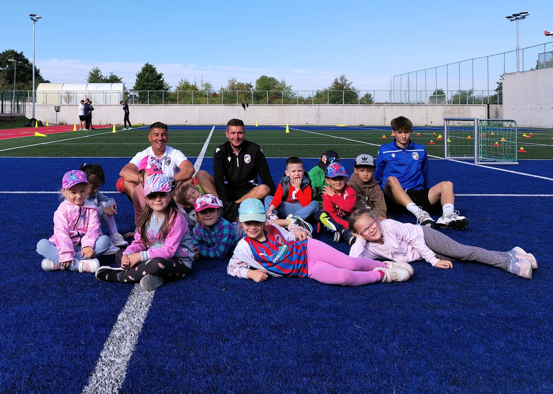 Sportování s Viktorkou - třída Ještěrek