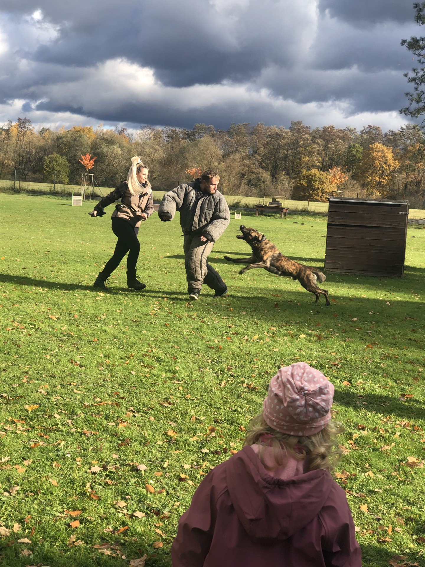Návštěva výcvikového střediska policejních psů