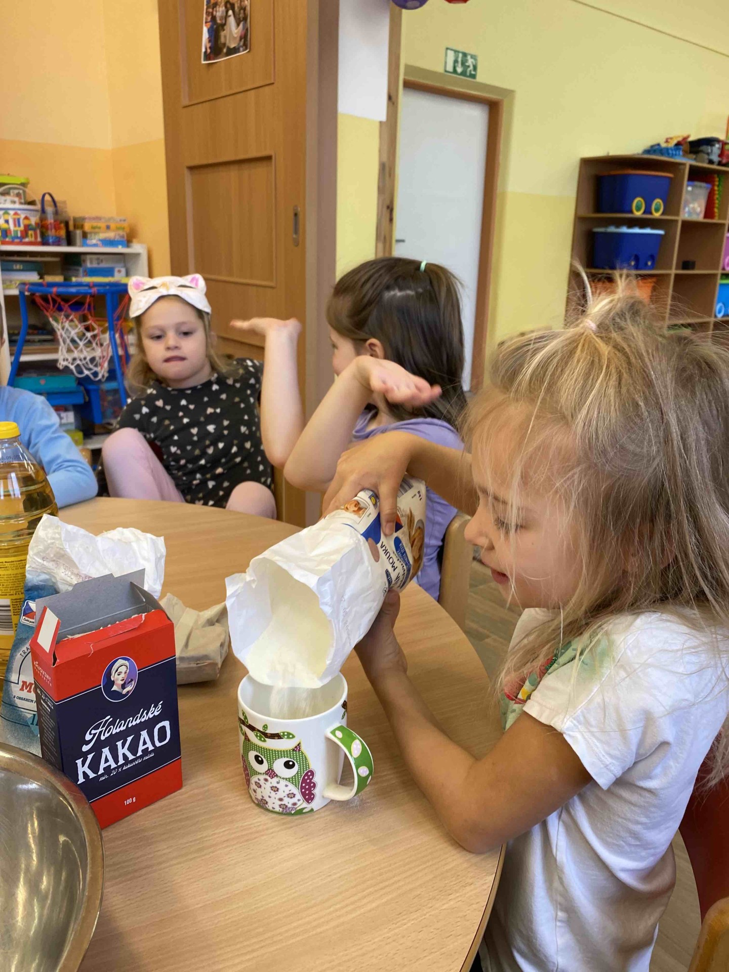 Pečeme bábovku (sovičky)