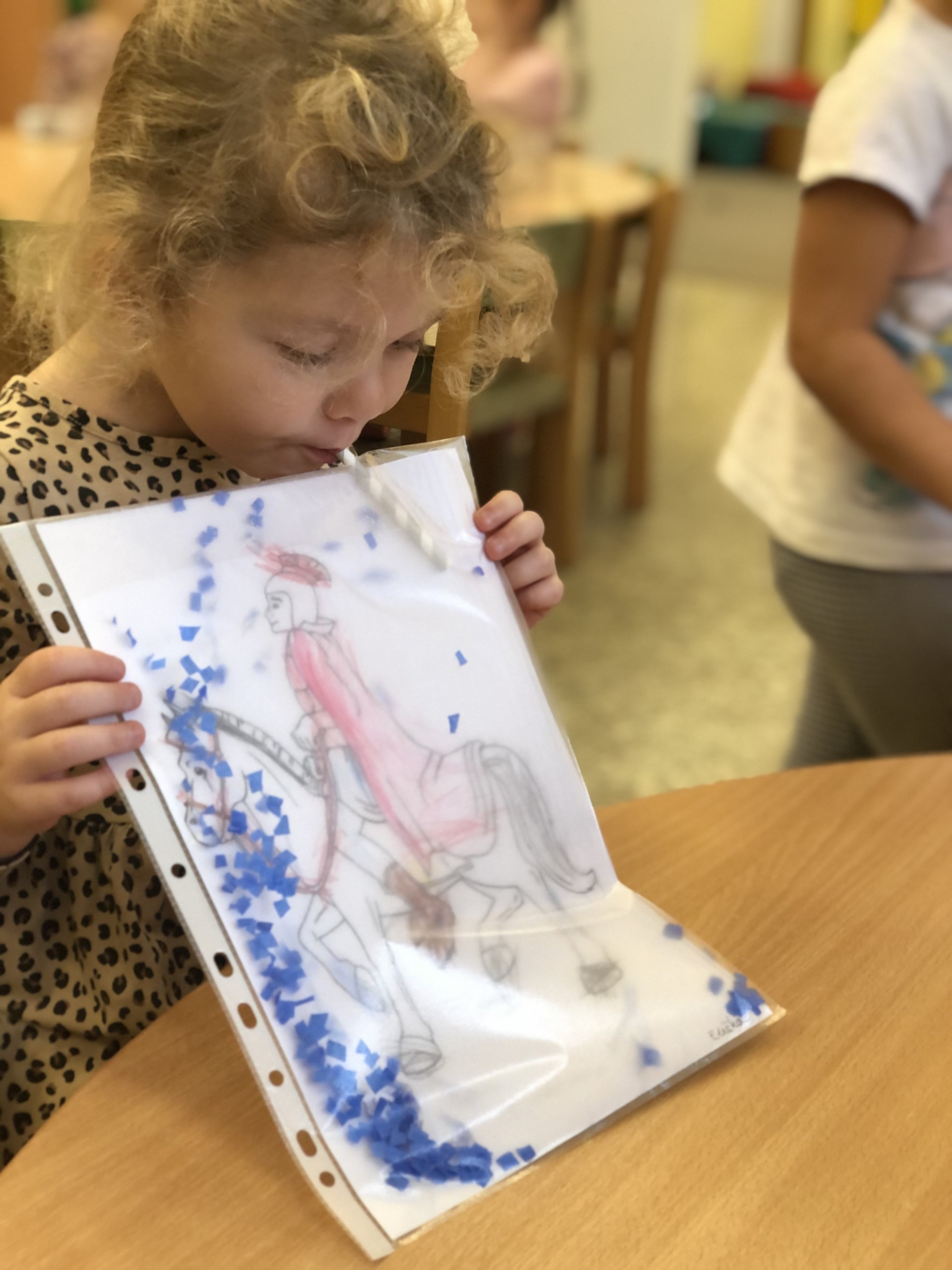 Martin na bílém koni - tvoření (žabičky)