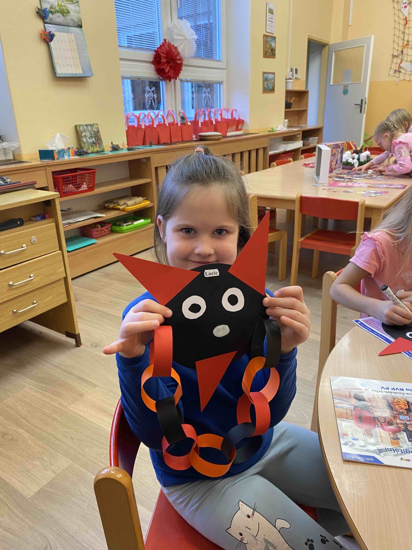 Přípravy na Mikuláše (sovičky)