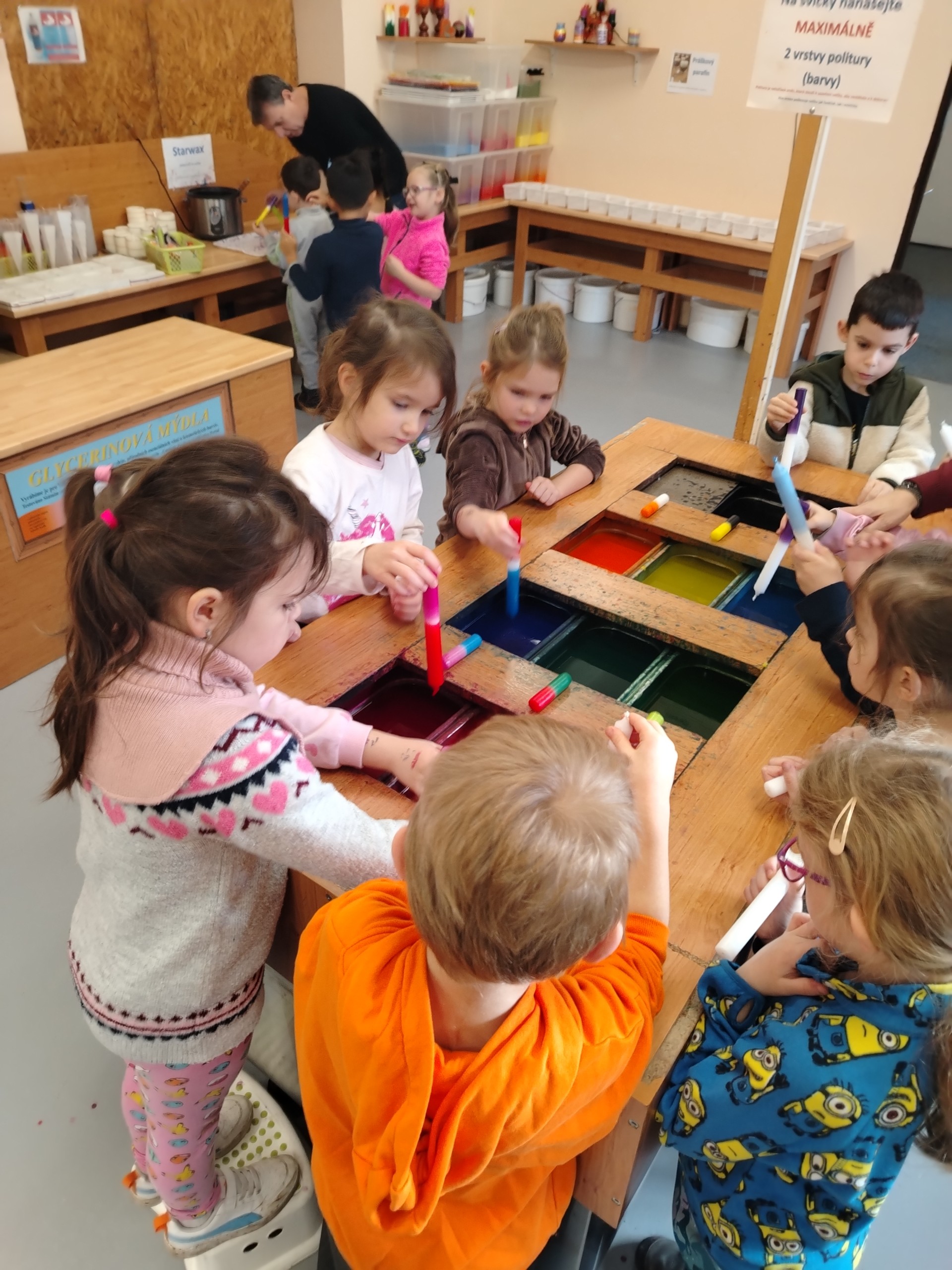 Svíčkárna - třída Ještěrky