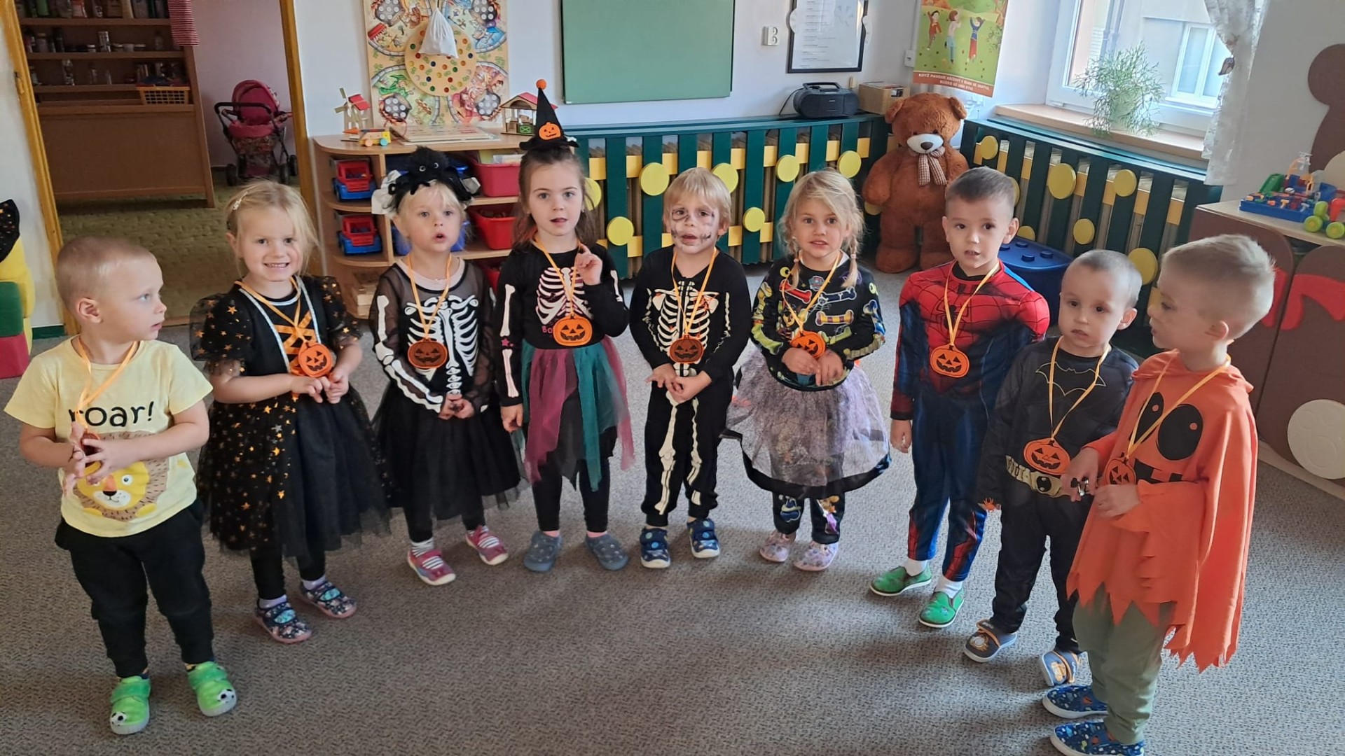 Strašidýlkování - třída Lištičky