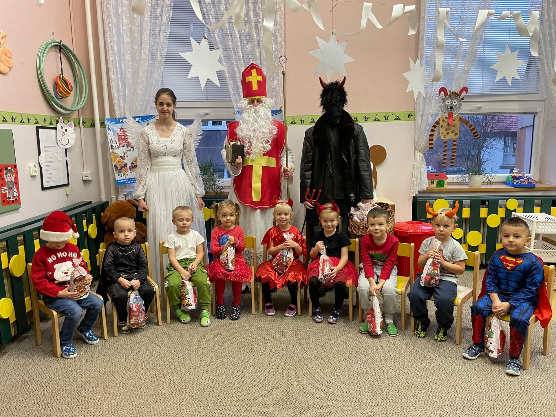 Mikulášská nadílka - třída Lištičky