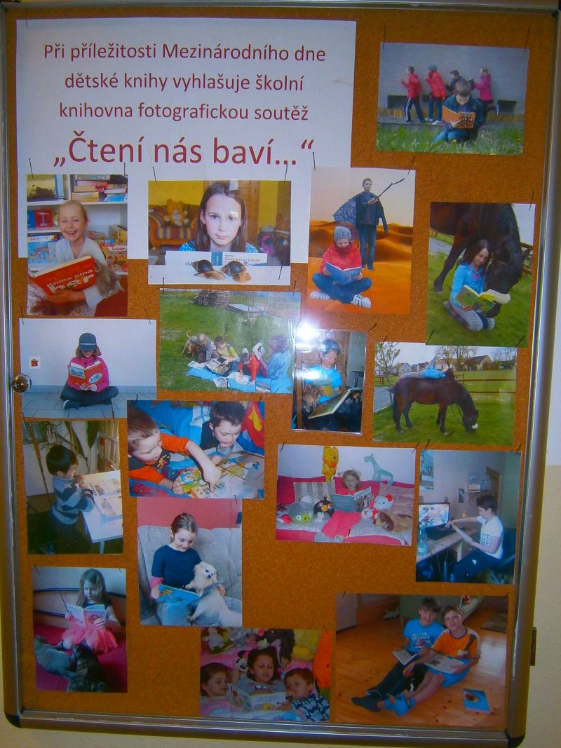 "Čtení nás baví" - vyhlášení fotosoutěže