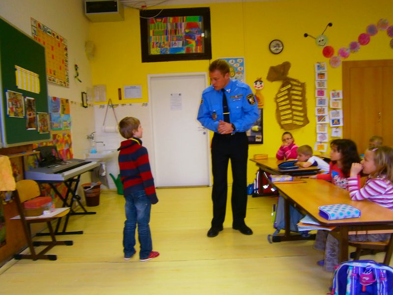 Policie v 1. třídách