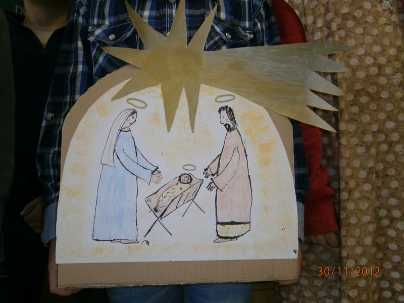 Předávání adventních kalendářů