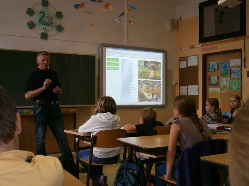 Beseda o houbách
