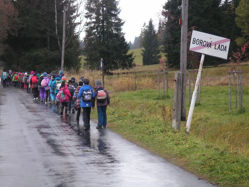 Škola v přírodě - Nové Hutě 2013