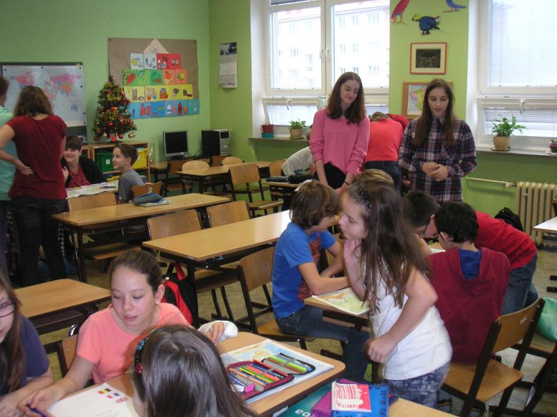 Hodina vlastivědy v 5.C