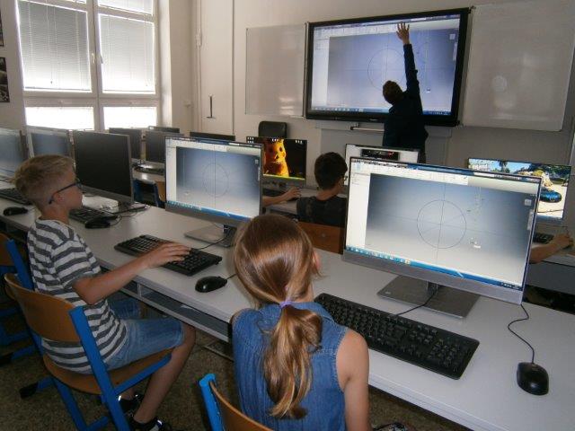 Spolupráce  4.A a devátých tříd