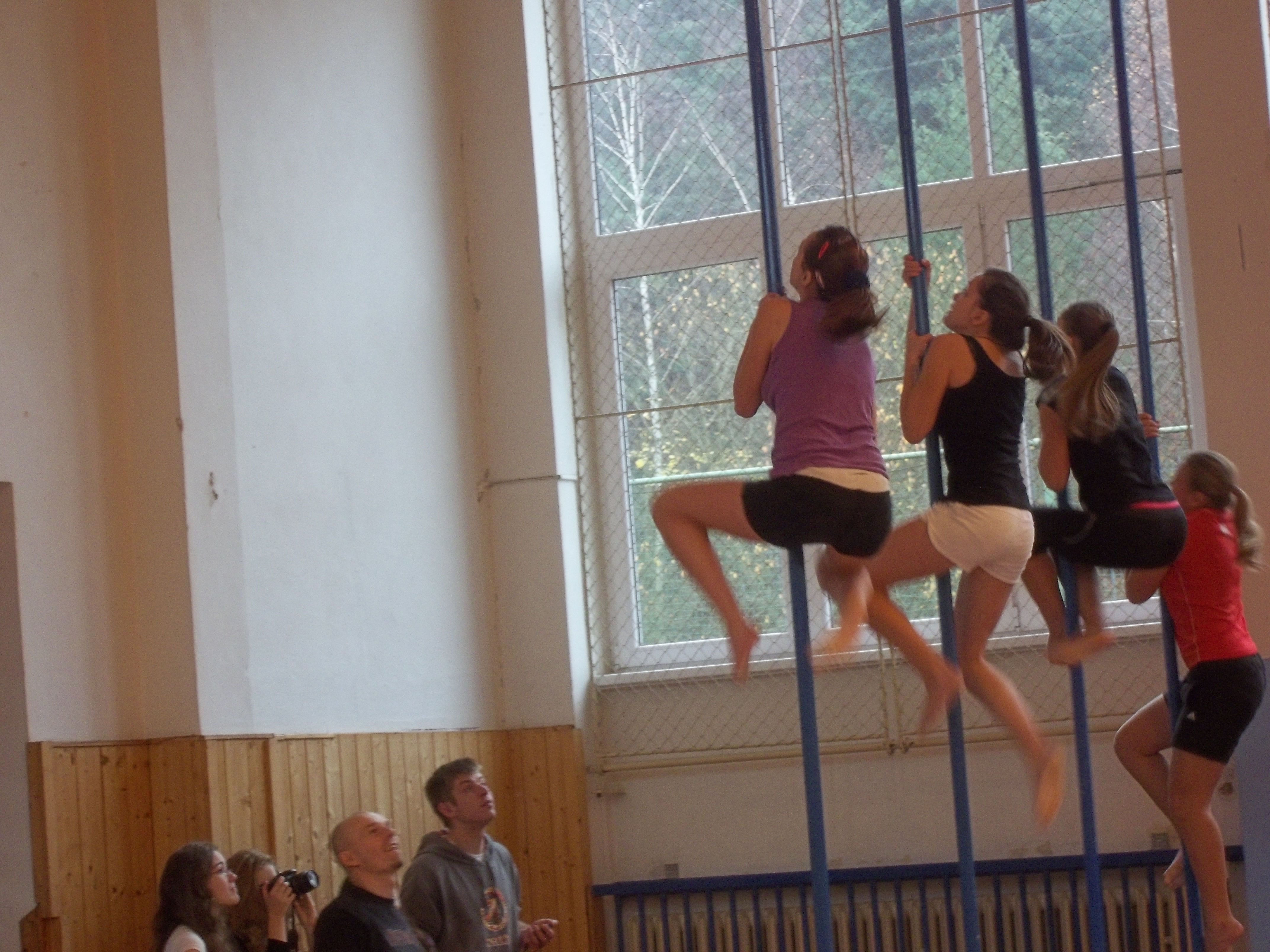 Okresní kolo ve šplhu na tyči