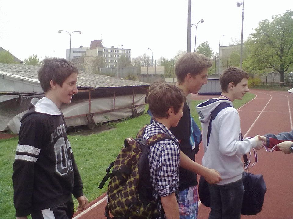 Atletický čtyřboj - mladší žáci