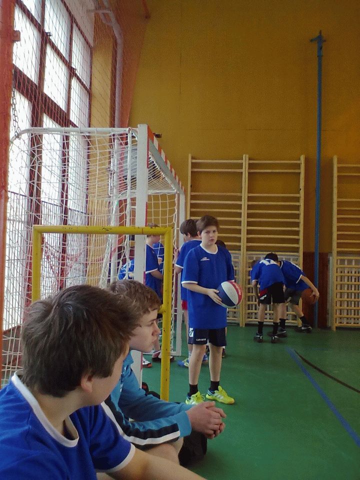 Okresní kolo v basketbalu mladších žáků