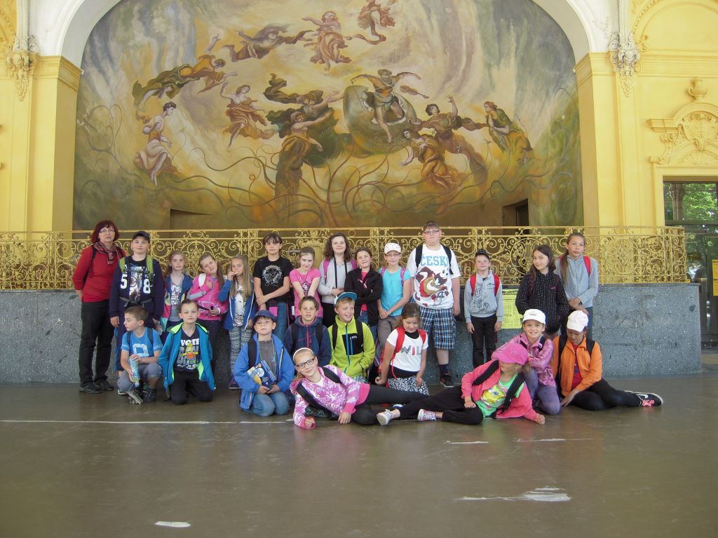 Výlet čtvrťáků - Mariánské Lázně a okolí