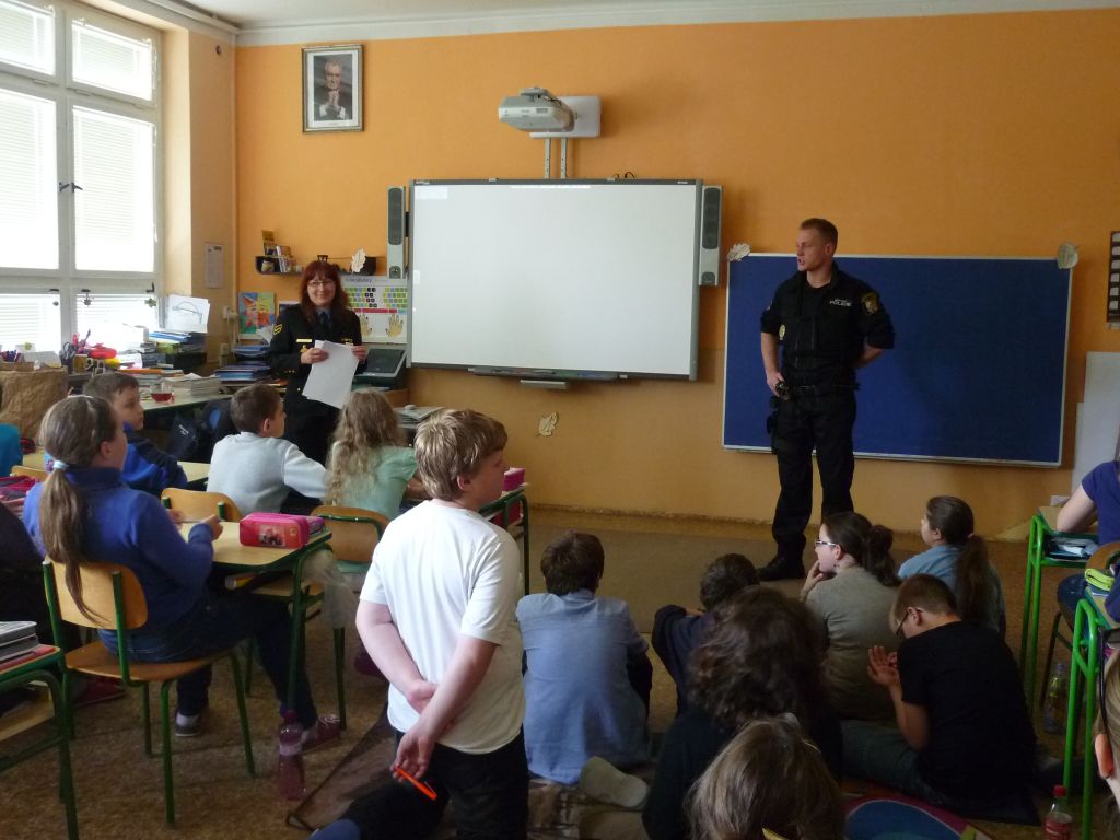 Beseda se členy městské policie (V.A, V.B)