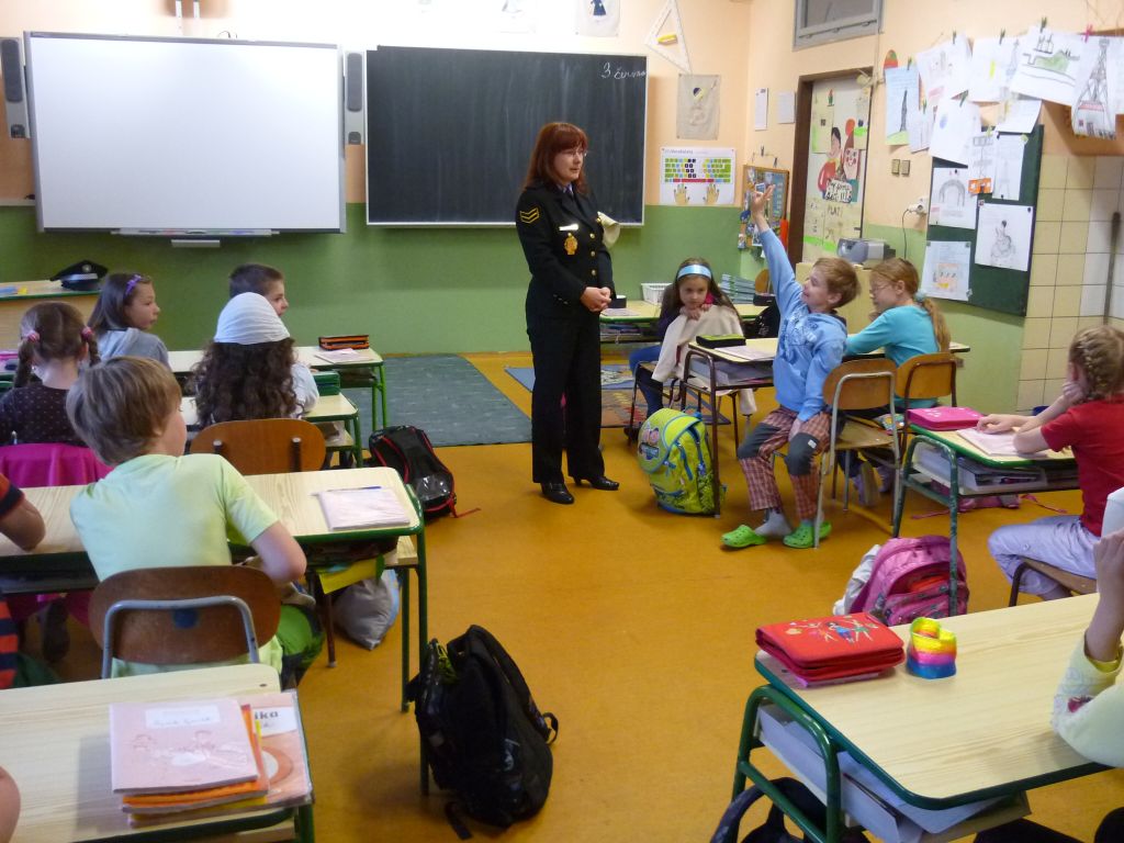 Městská policie u třeťáků