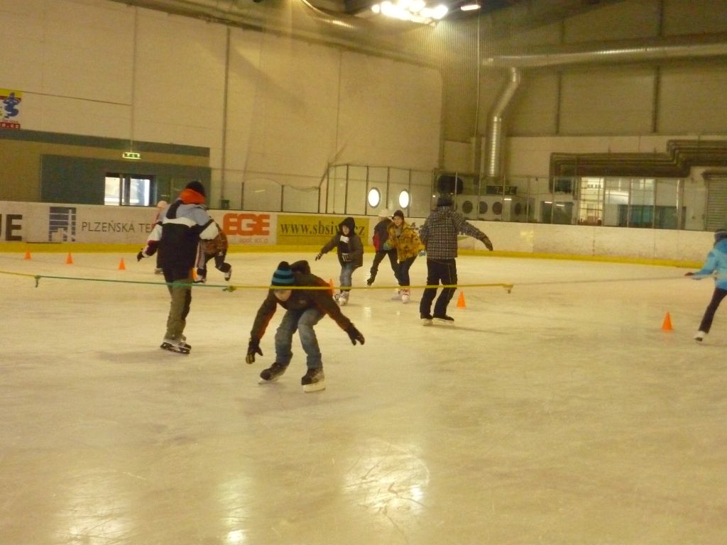 Lednové bruslení