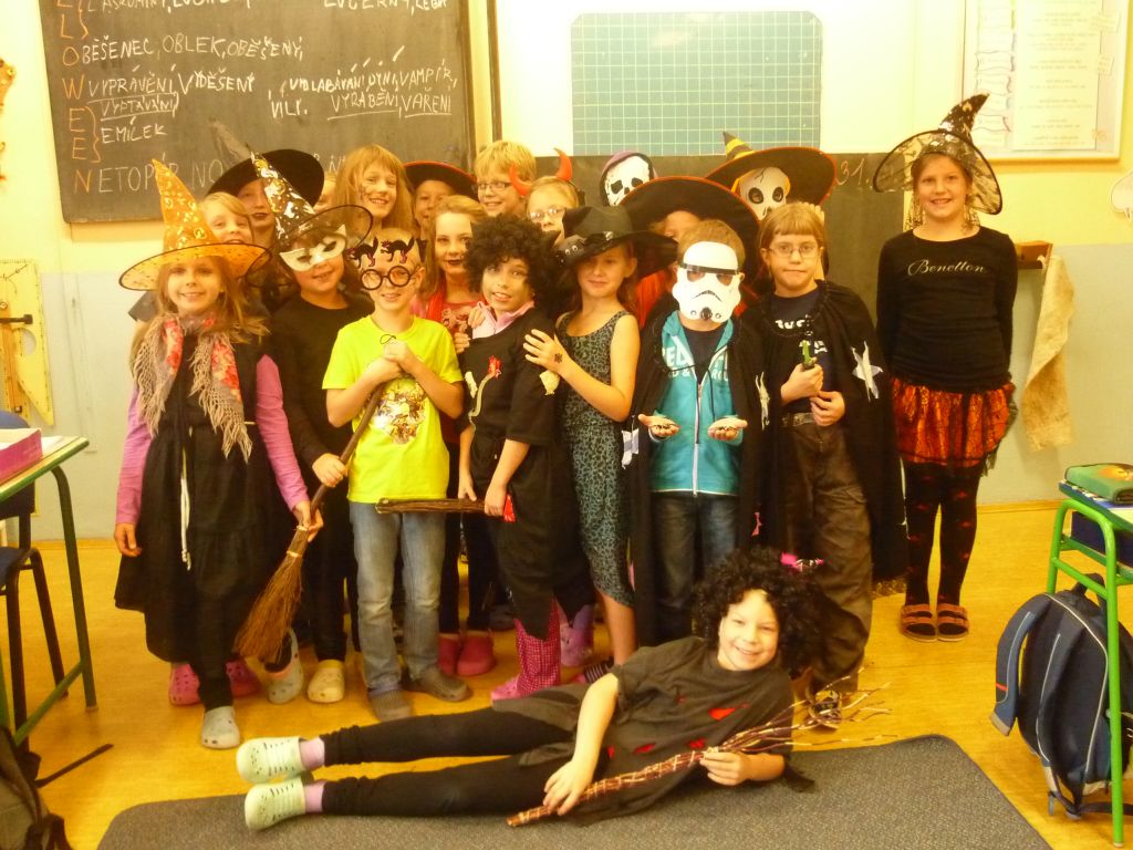 Halloween ve 4.třídách