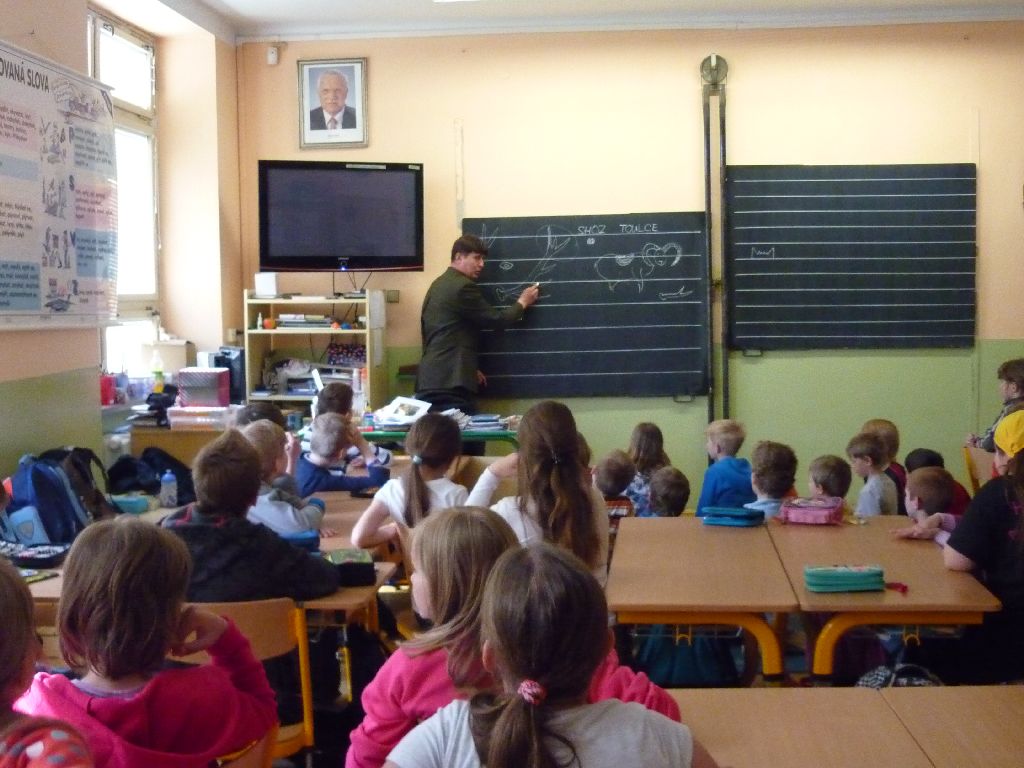 Myslivec u třeťáků