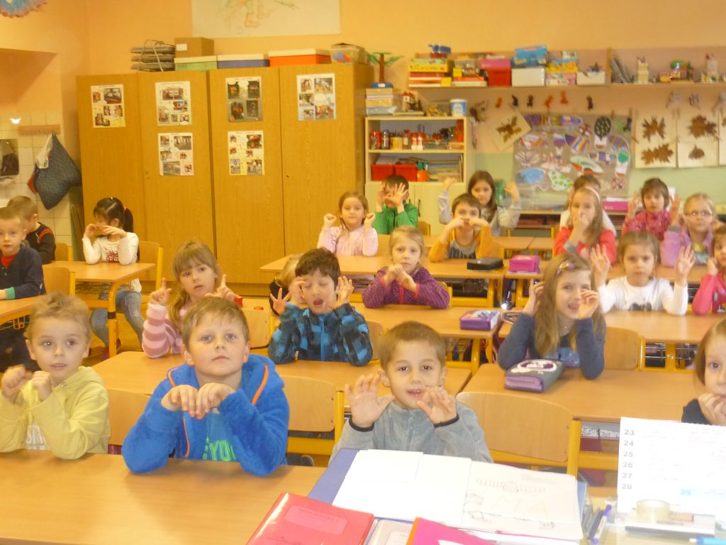 Předškoláci na návštěvě u prvňáčků       (I.A, I.B, I.C)