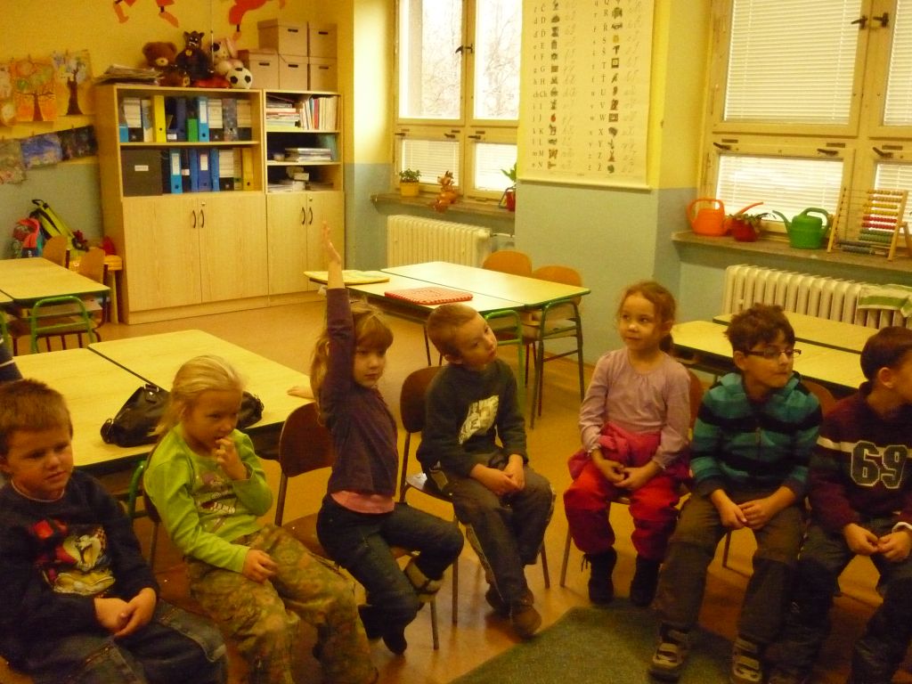 Předškoláci z mateřských školek na návštěvě 20. ZŠ