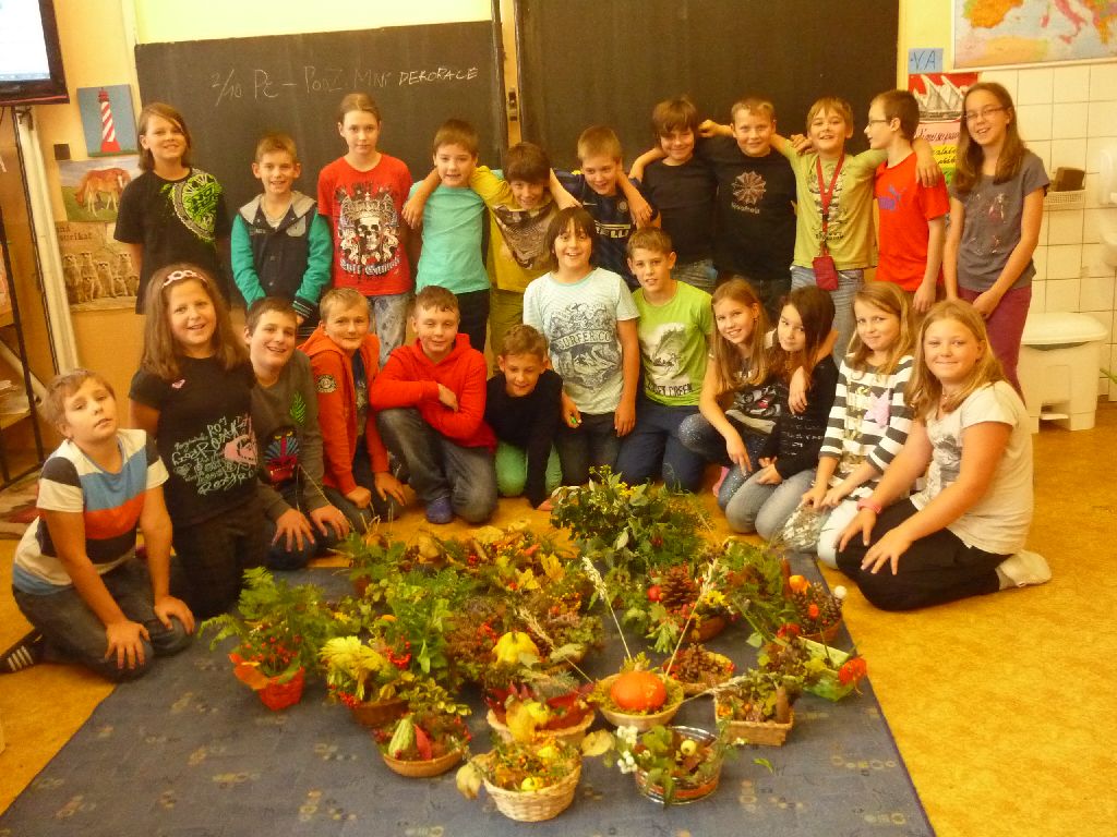 Podzimní dekorace v V.A