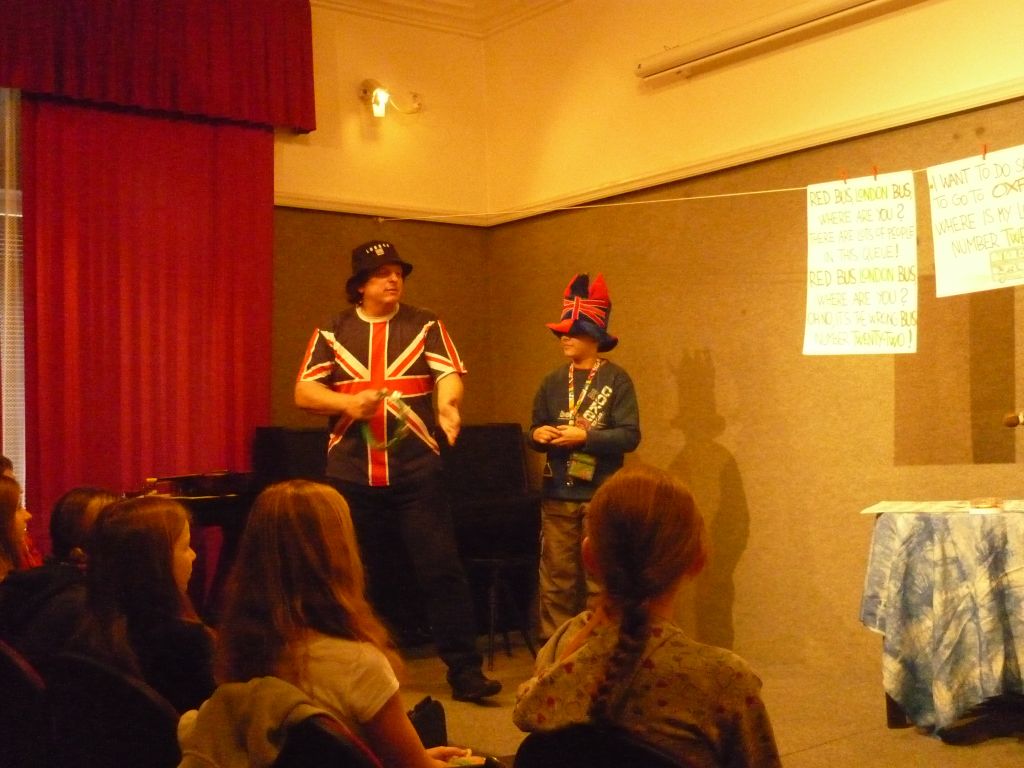 Pořad pro páťáky: Londýn – vystupovat!