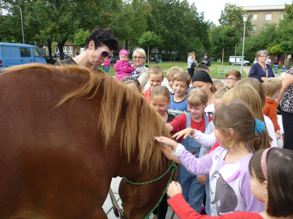 První den ve škole – zvířecí návštěva