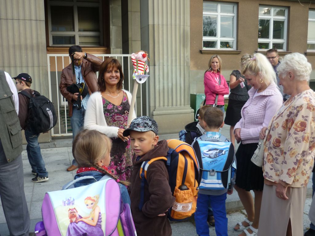 První den ve škole I.A + I.B