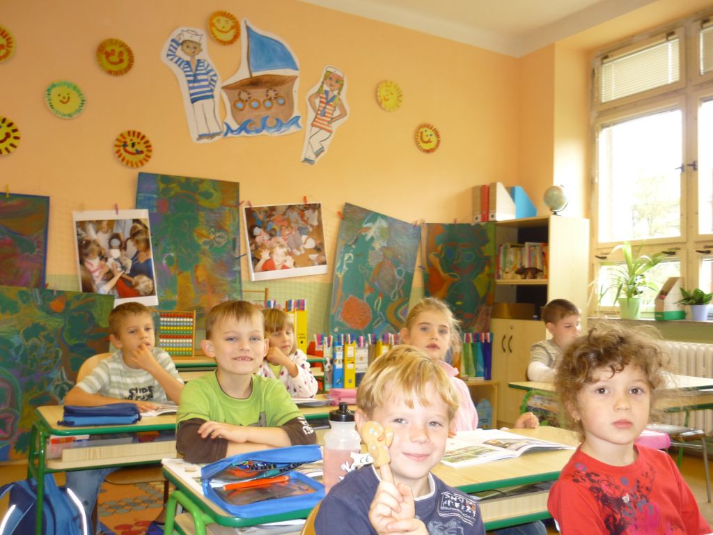 První měsíc u prvňáčků aneb co již umíme