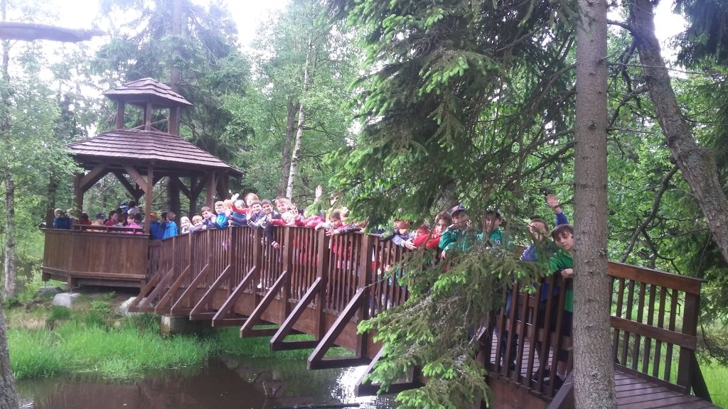 Školní výlet čtvrtých tříd