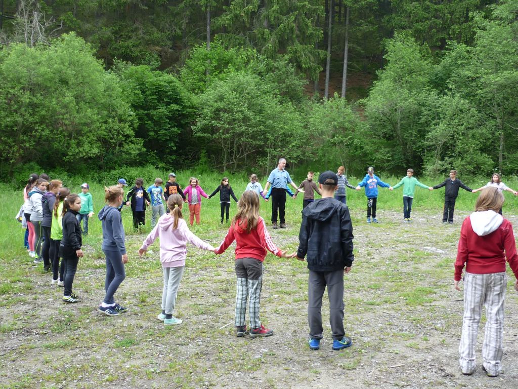 Školní výlet páťáků