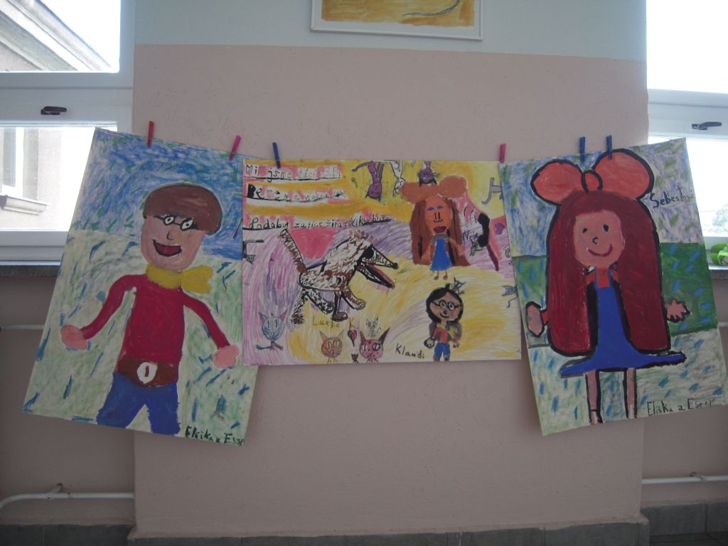 Červnová výzdoba chodeb