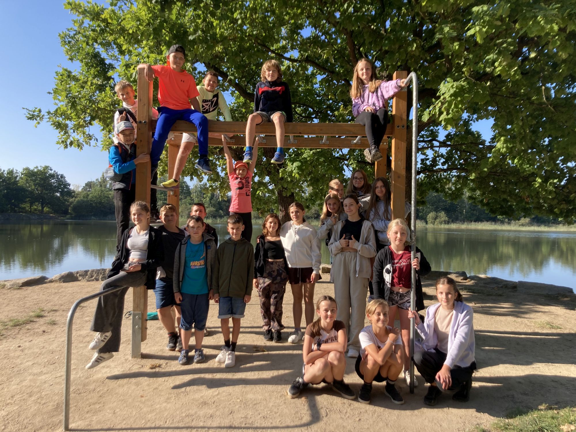 Skautský den – park Homolka