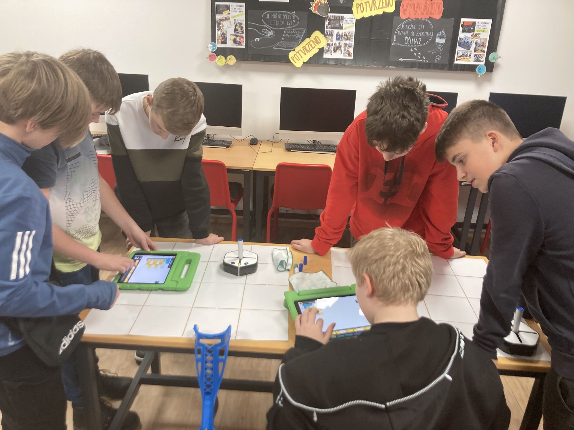 Návštěva Centra robotiky v Plzni