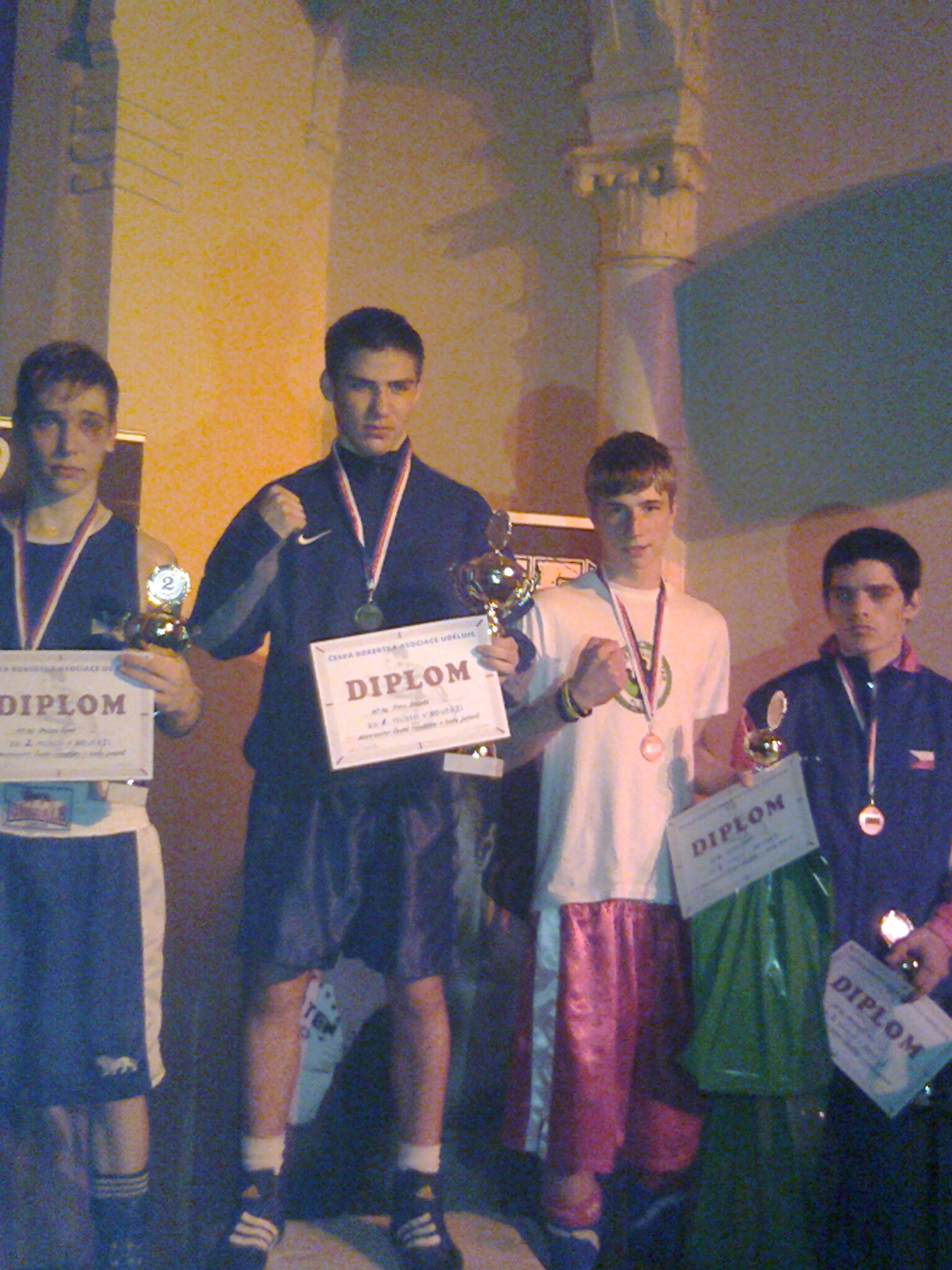 Boxer Jakub KORBEL přivezl medaili i z MČR 2012 juniorů
