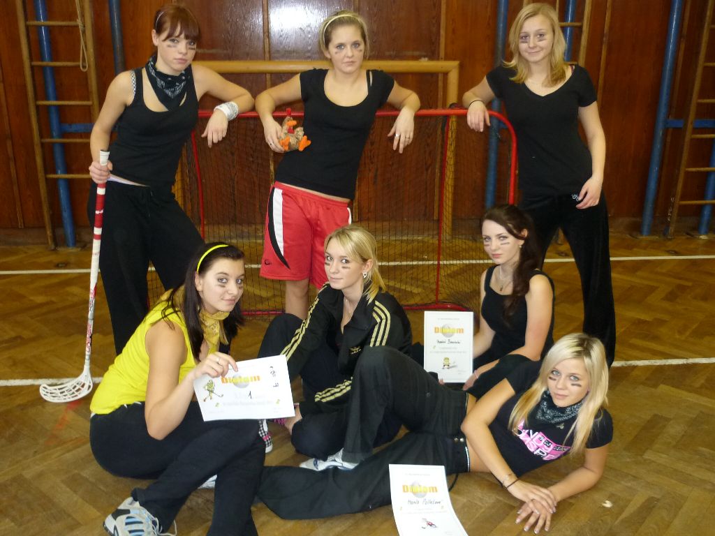 Vánoční florbalový turnaj dívek