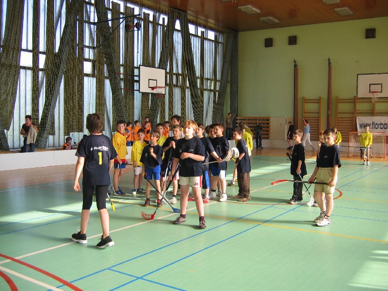Okresní kolo ve florbalu
