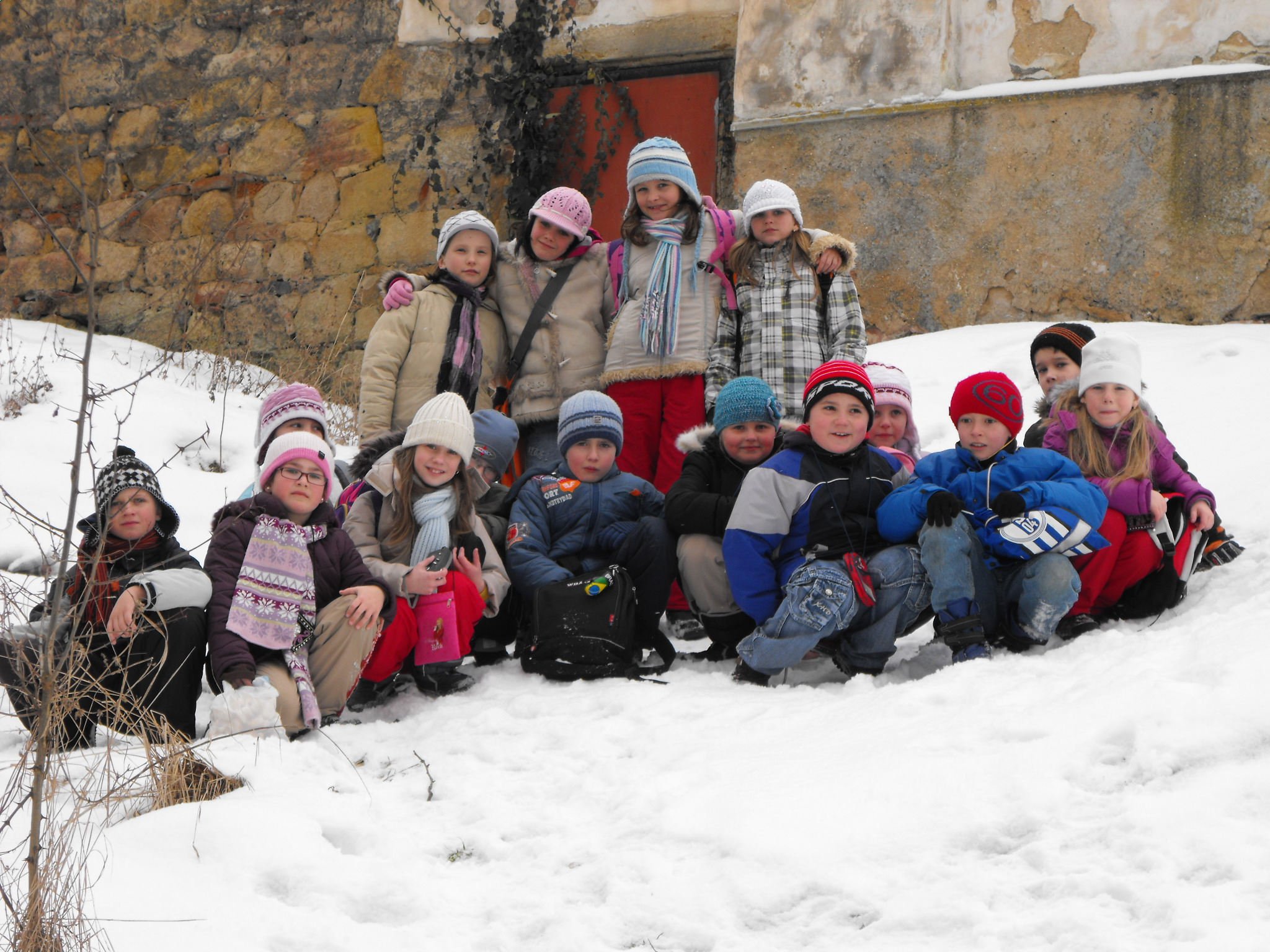 Zimoviště ptáků na řece Berounce