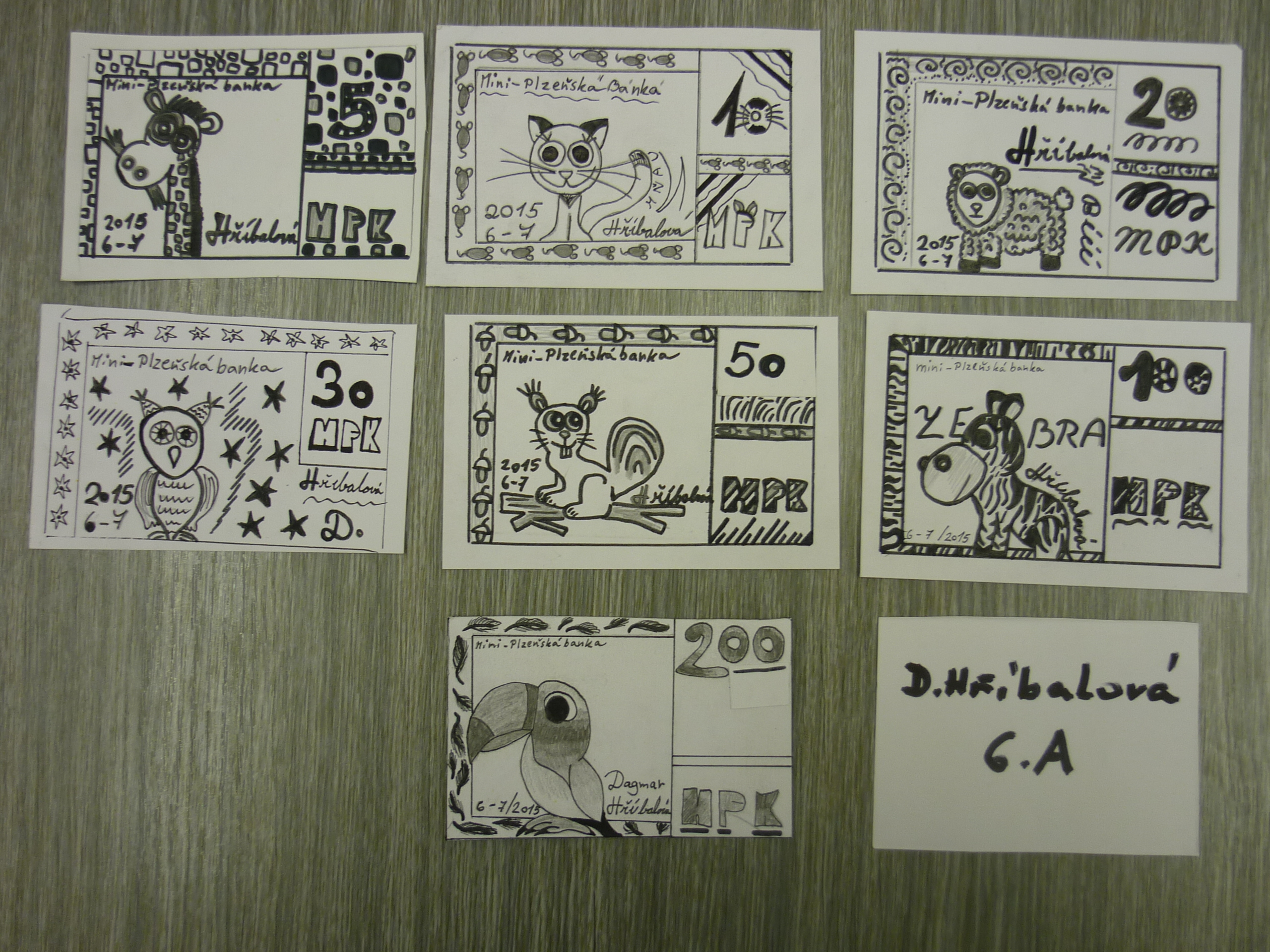 Foto návrh bankovek