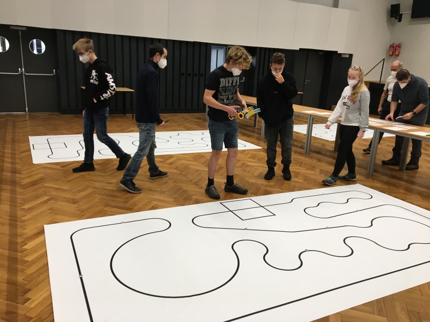 2. místo v robotické soutěži