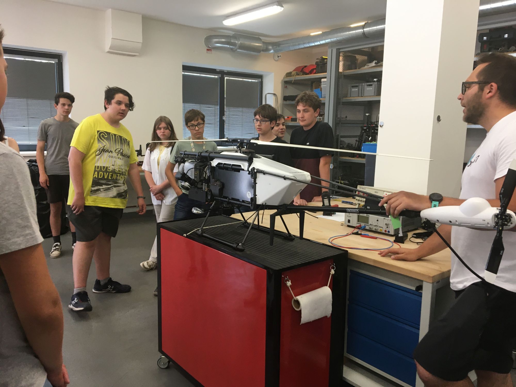 Exkurze do dronového centra