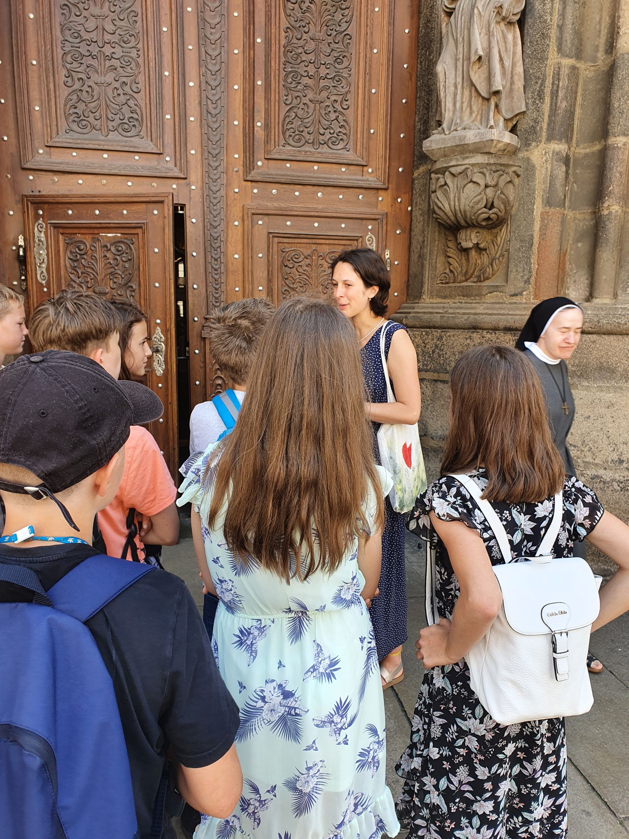 Literární vycházka, prohlídka katedrály