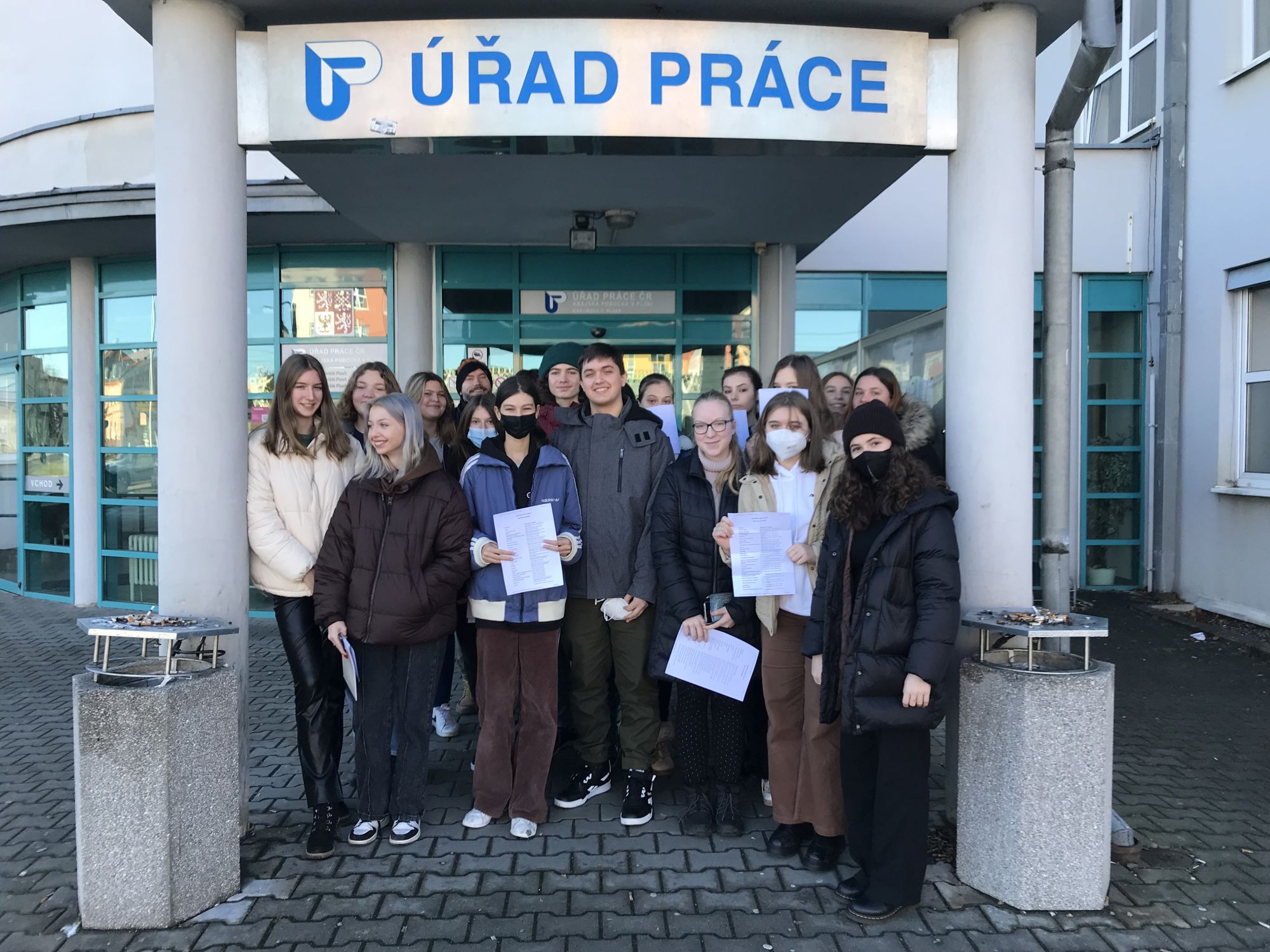 Návštěva Úřadu práce v Plzni