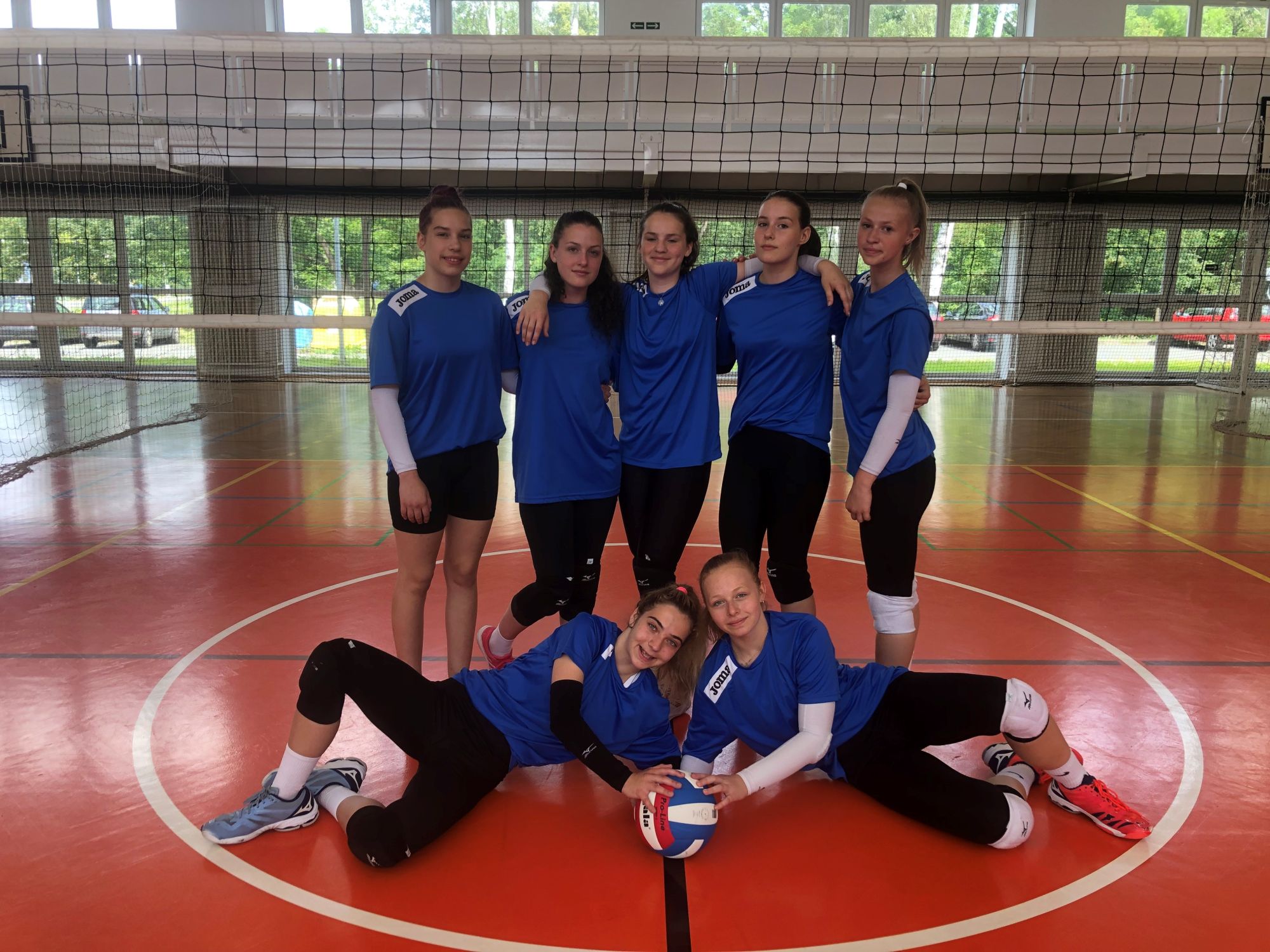 Krajské kolo ve volejbalu. 