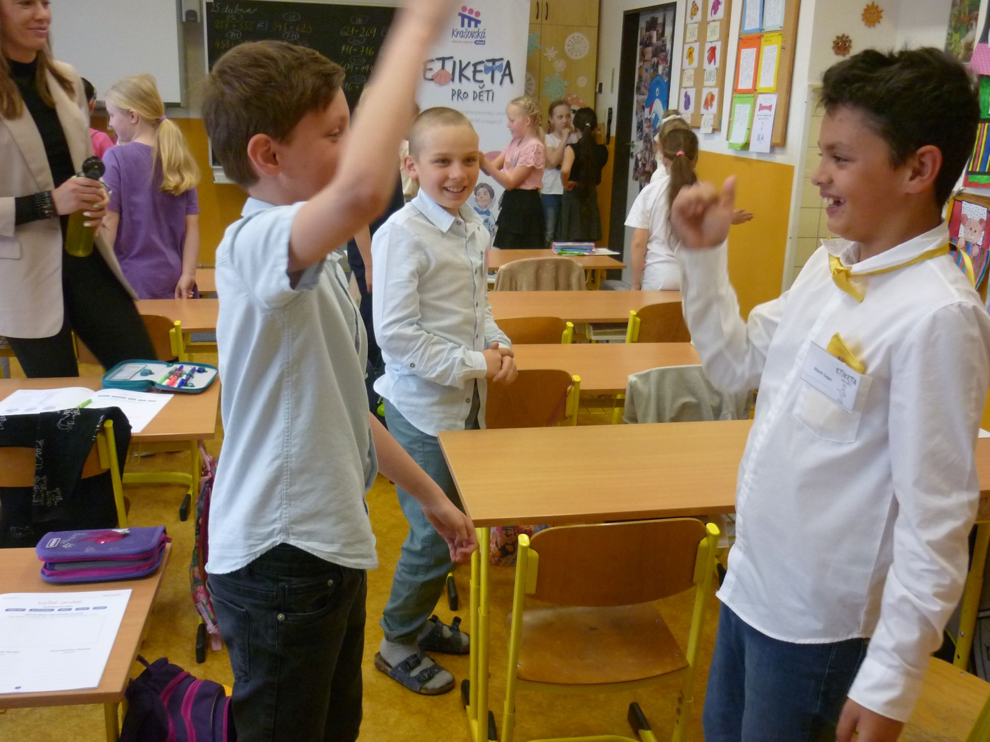 Etiketa ve 3. ročníku