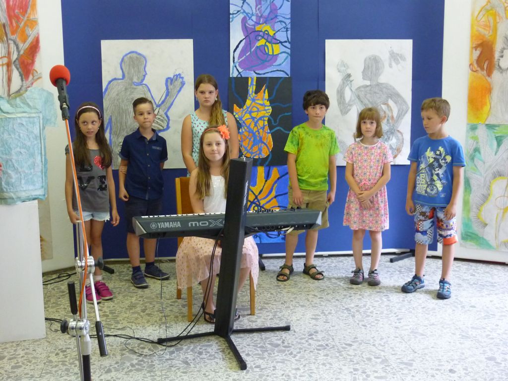 Vernisáž v galerii paletka